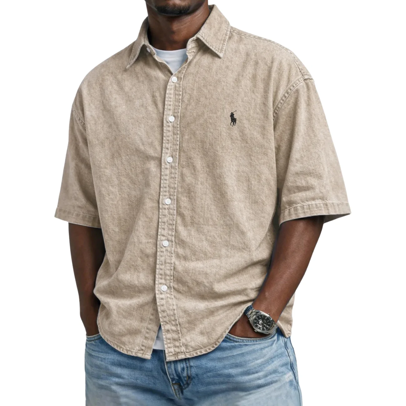 Casual Short Sleeve Shirt - CLEARANCE SALE - Image 5