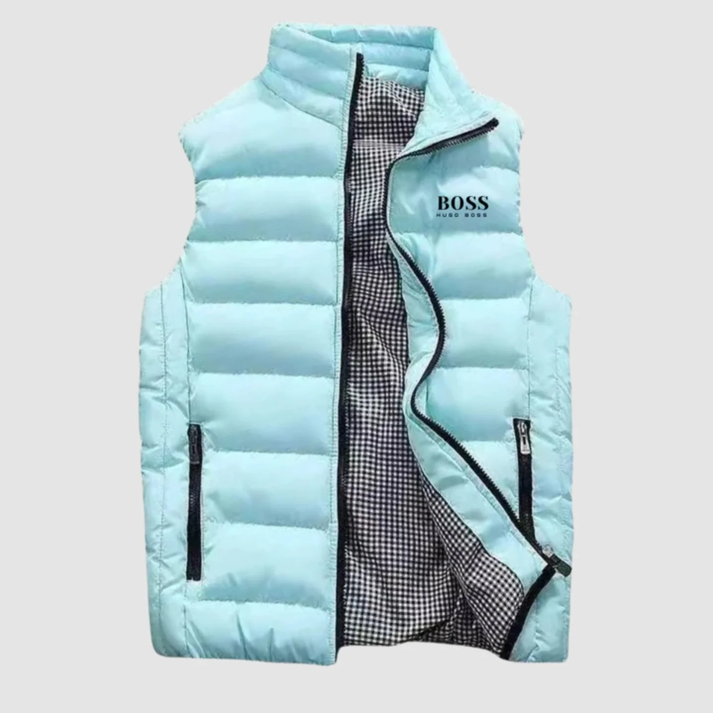 Casual Sleeveless Jacket - For Men - Image 2