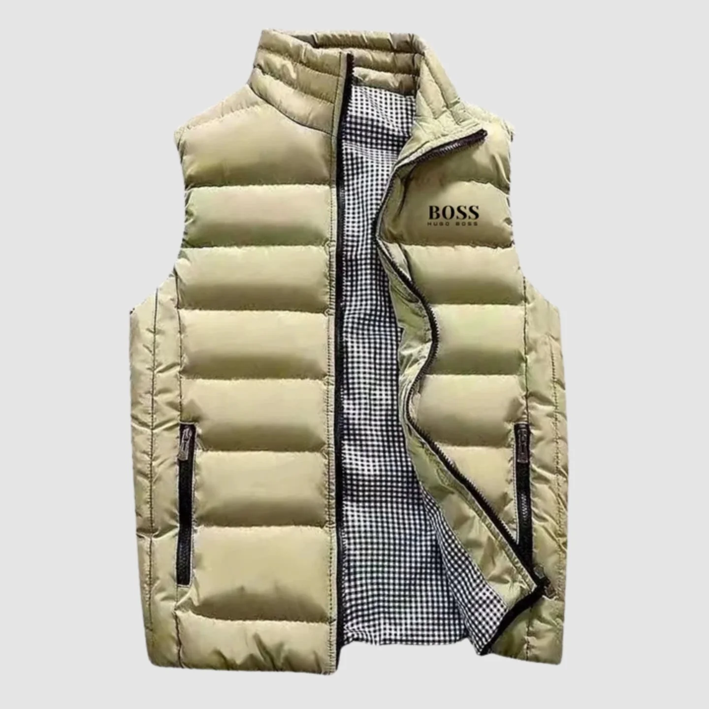 Casual Sleeveless Jacket - For Men - Image 3