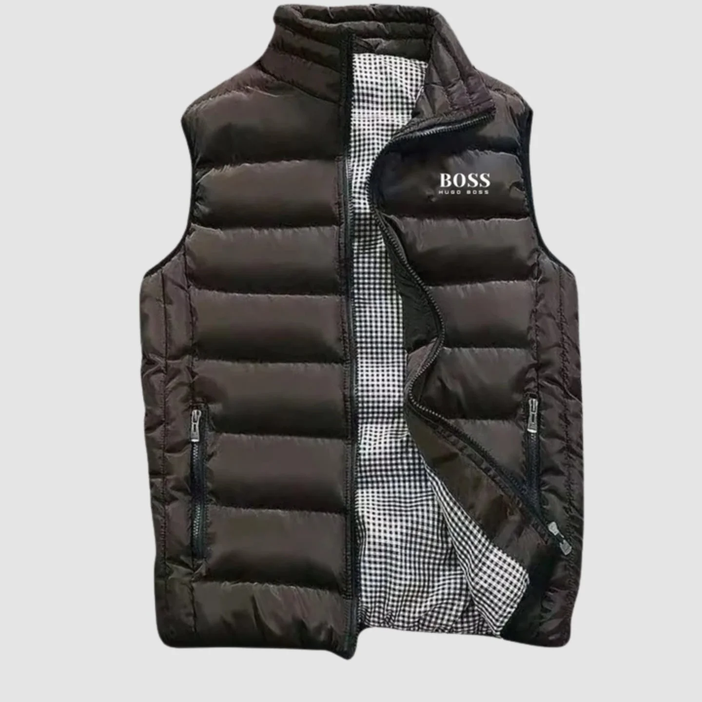 Casual Sleeveless Jacket - For Men - Image 7