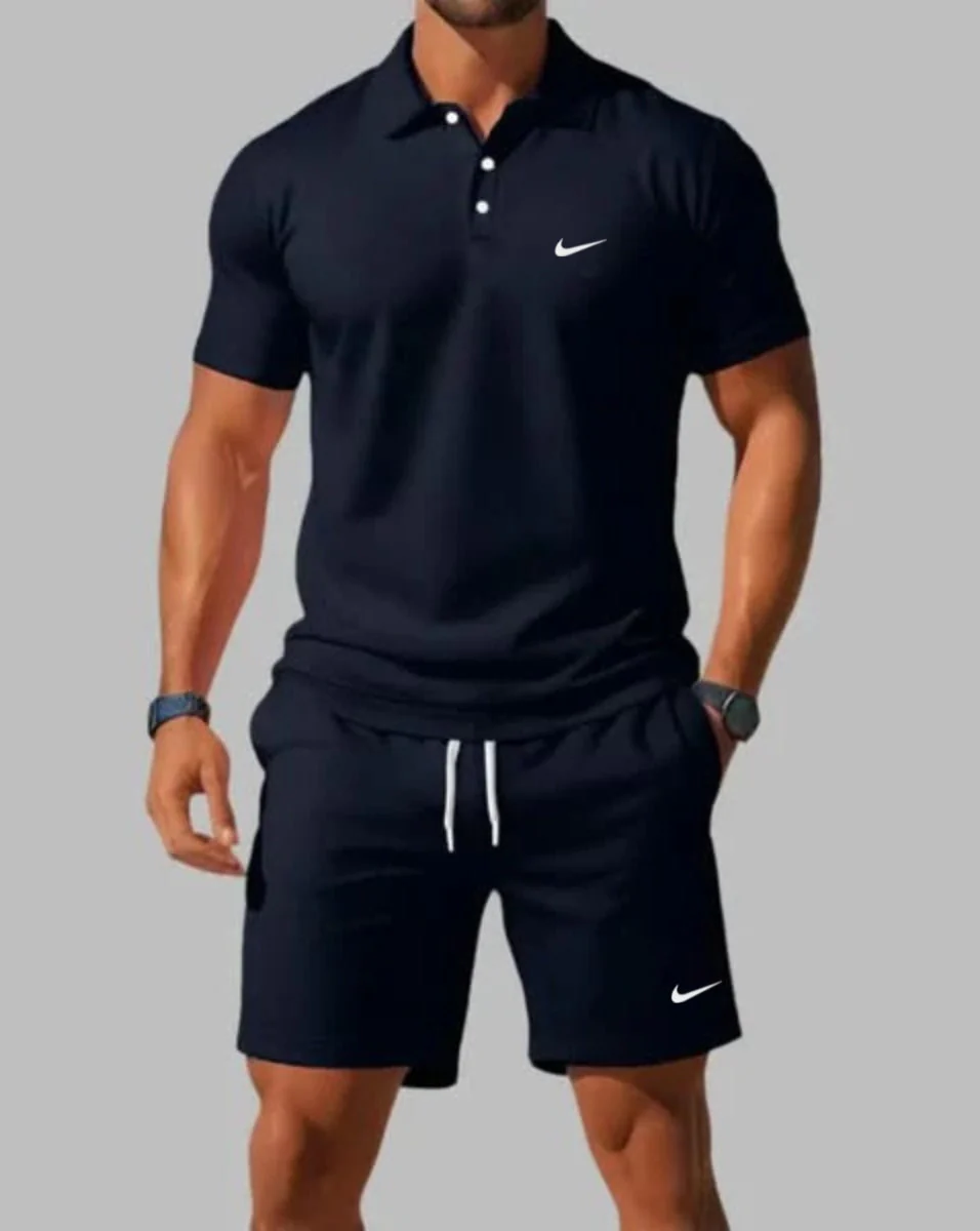 Casual Summer Set - Polo & Shorts - Image 4