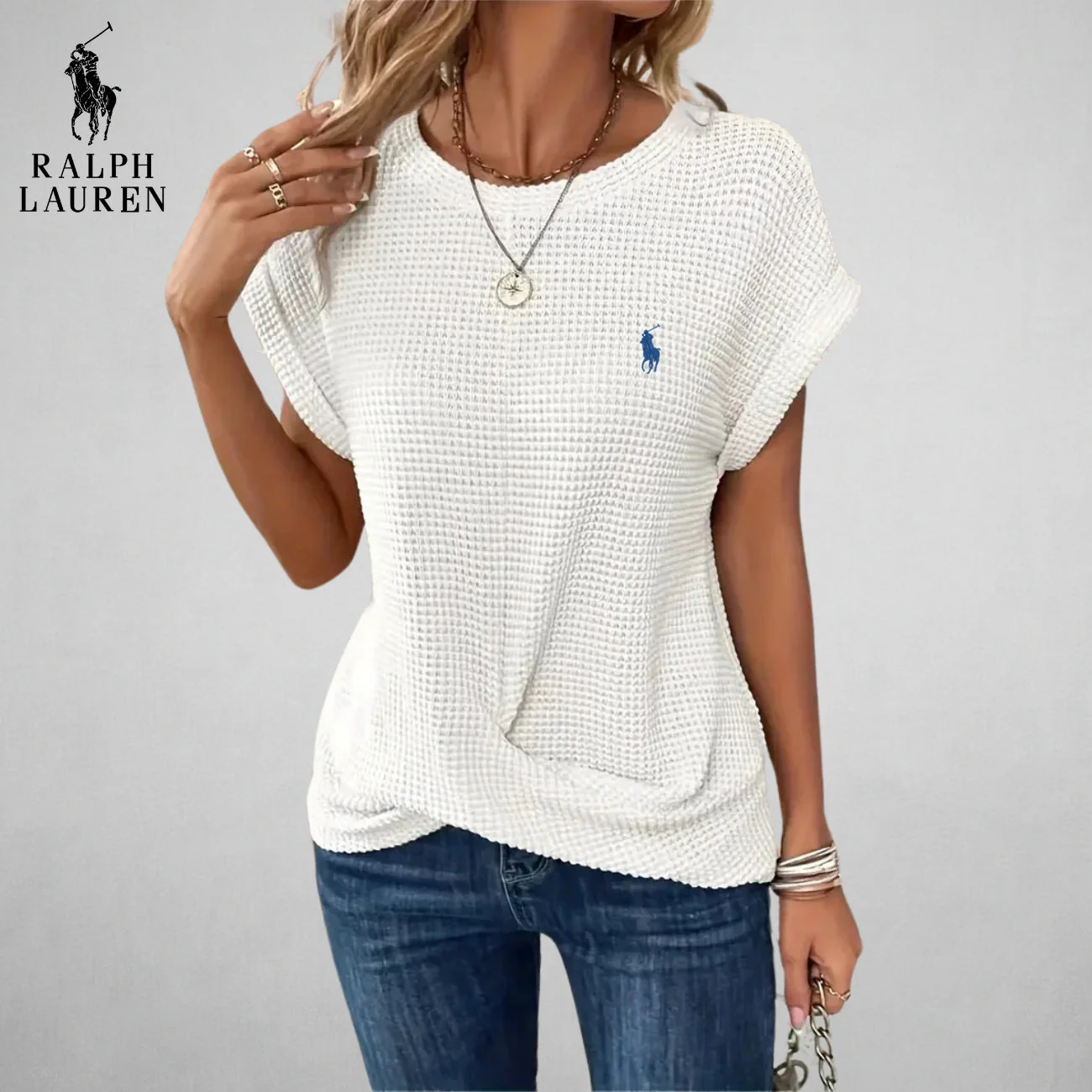 Casual Textured T-Shirt || CLEARANCE SALE - Image 3