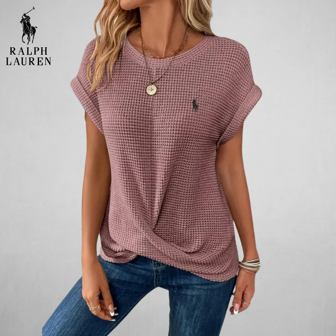 Casual Textured T-Shirt || CLEARANCE SALE - Image 4