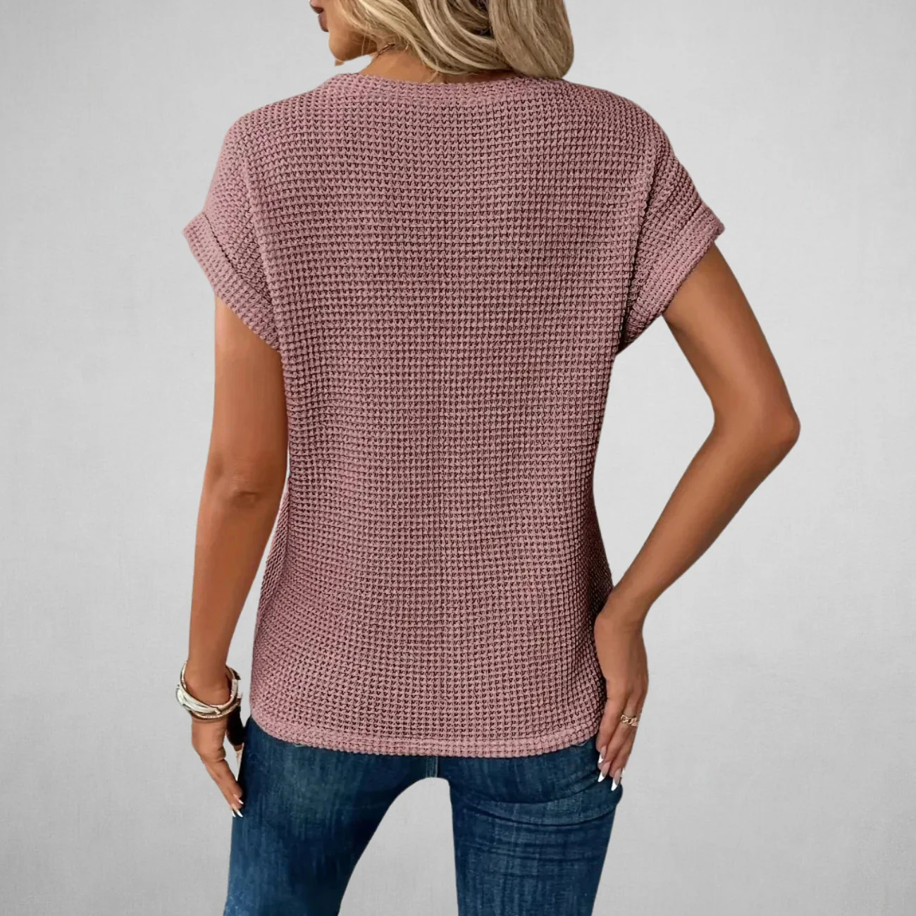 Casual Textured T-Shirt — CLEARANCE SALE - Image 10