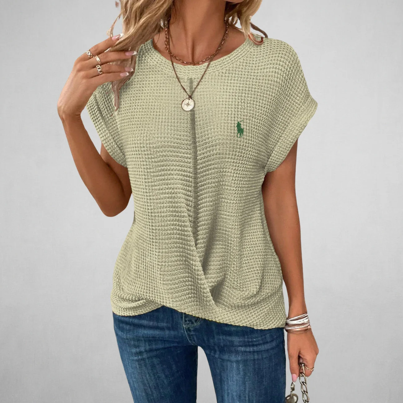Casual Textured T-Shirt — CLEARANCE SALE - Image 8