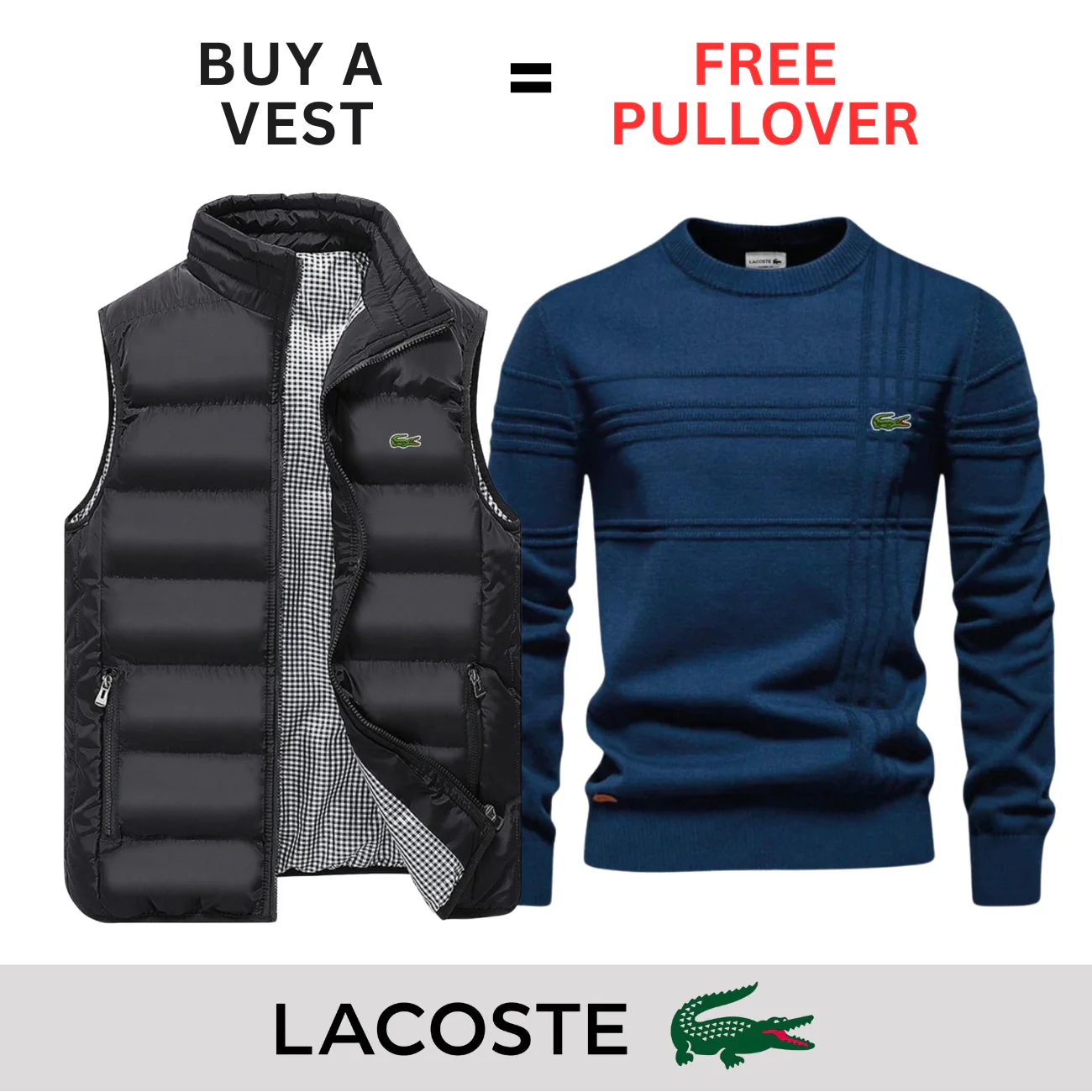 CASUAL VEST + FREE SWEATER || LIMITED OFFER - Image 2