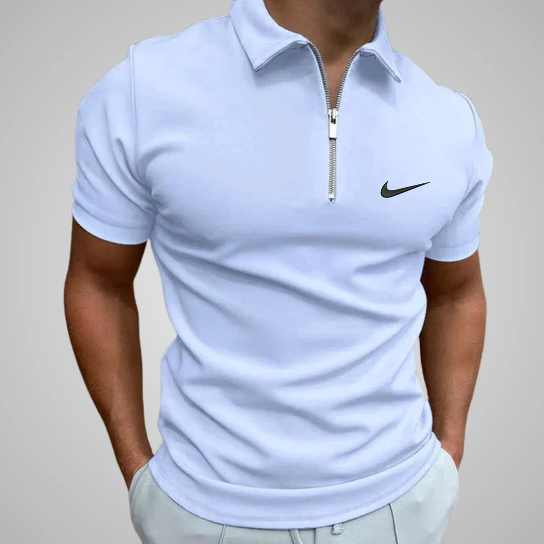 Casual Zip Polo - CLEARANCE PRICE -