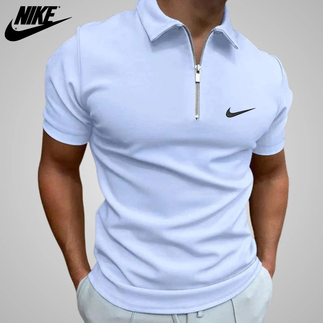 Casual Zip Polo || CLEARANCE PRICE