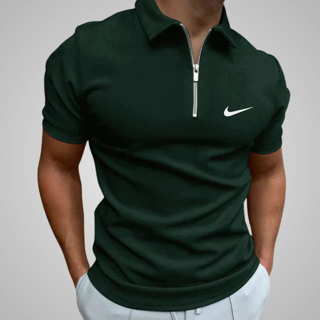 Casual Zip Polo - CLEARANCE PRICE - Image 3