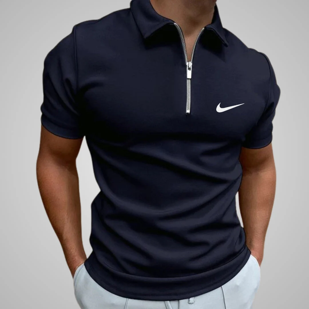 Casual Zip Polo - CLEARANCE PRICE - Image 5