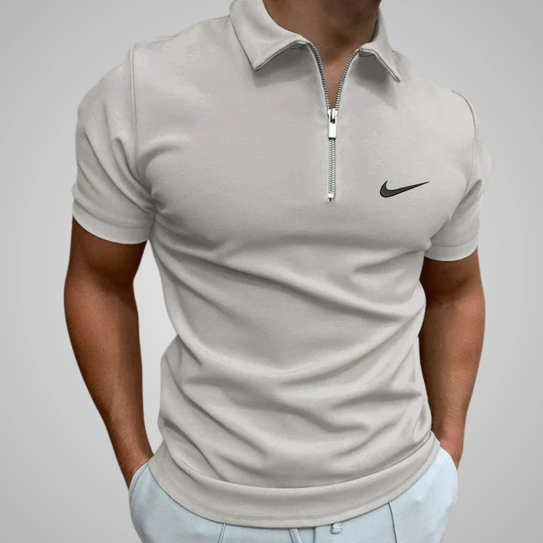 Casual Zip Polo - CLEARANCE PRICE - Image 6