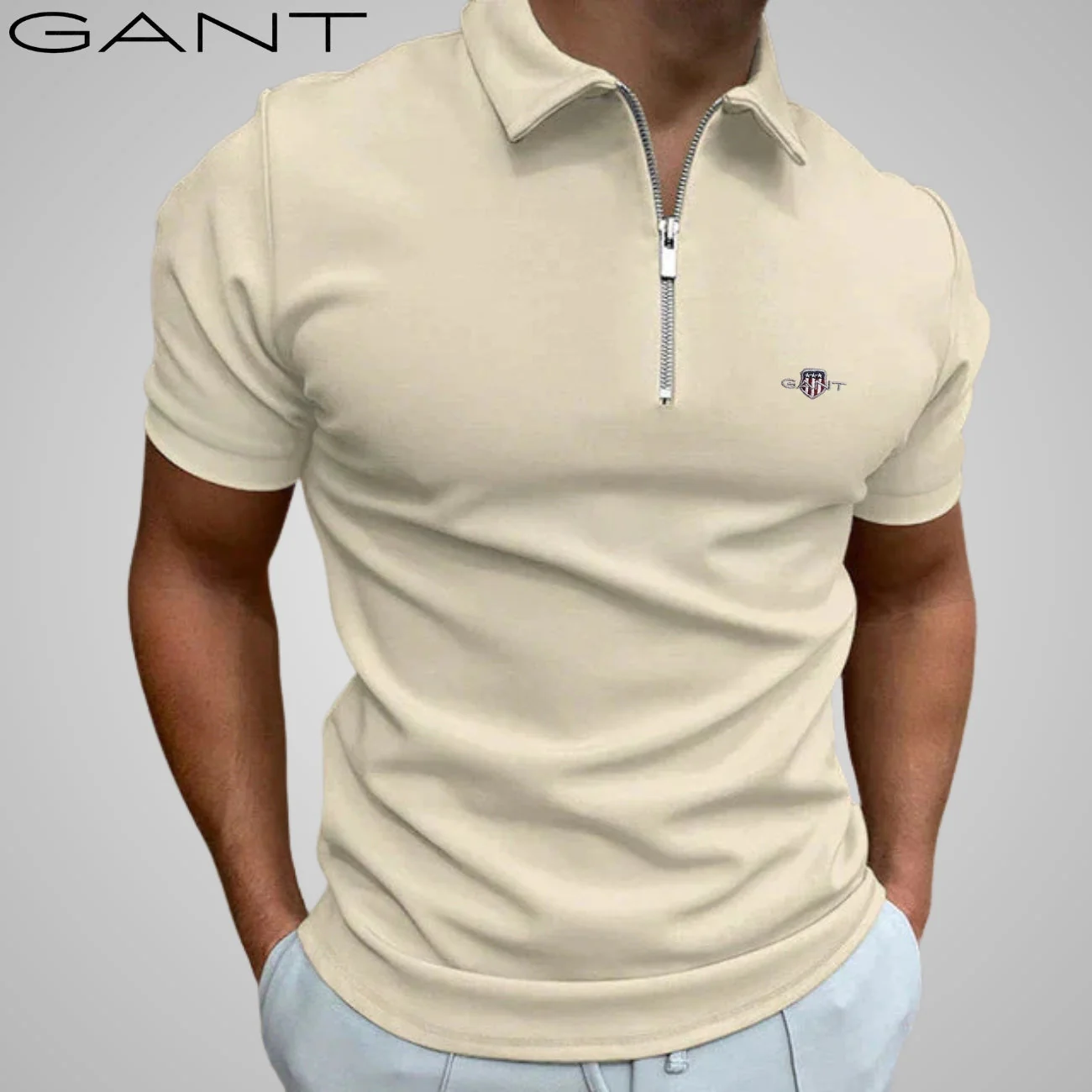 Casual Zip Polo || CLEARANCE SALE - Image 6