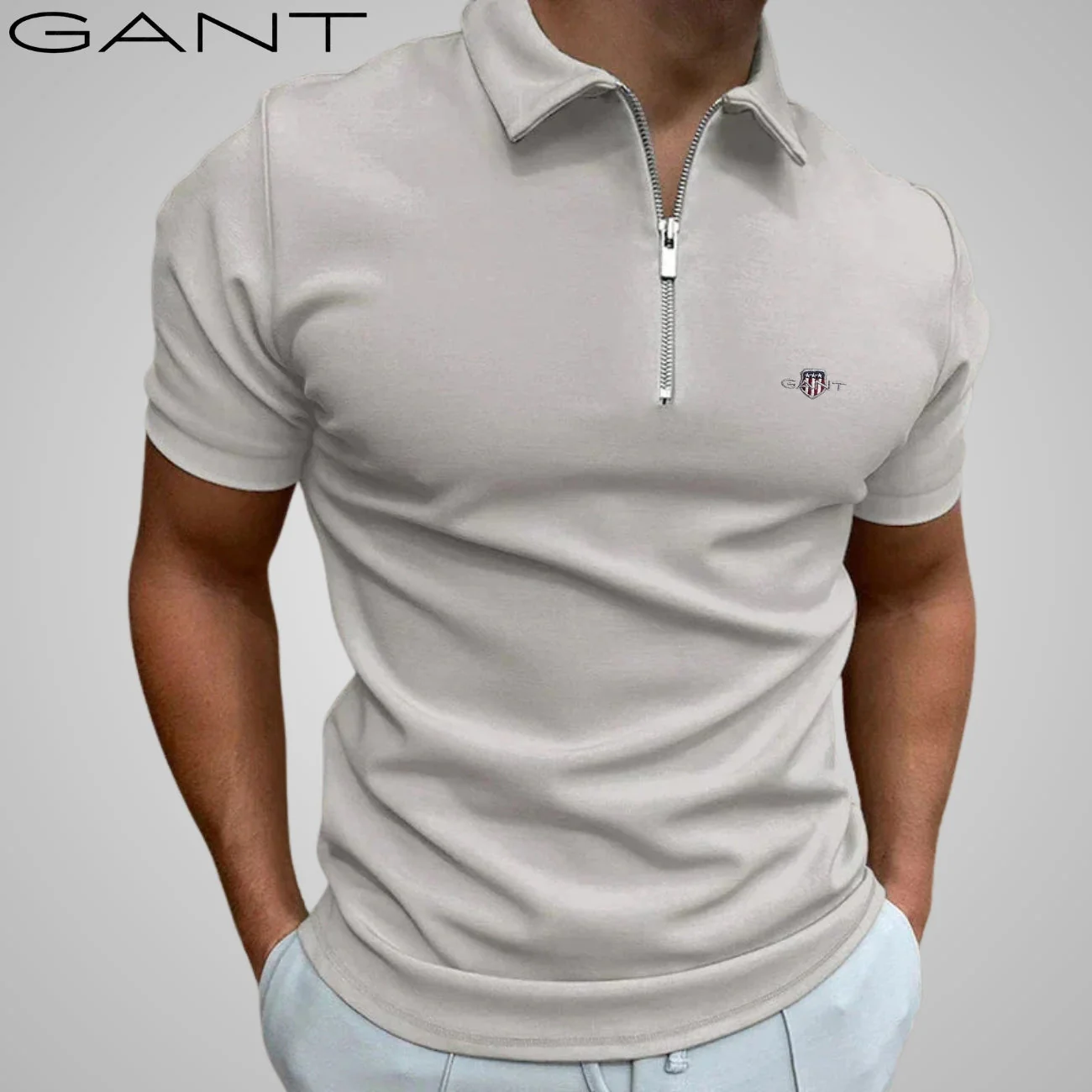 Casual Zip Polo || CLEARANCE SALE - Image 7
