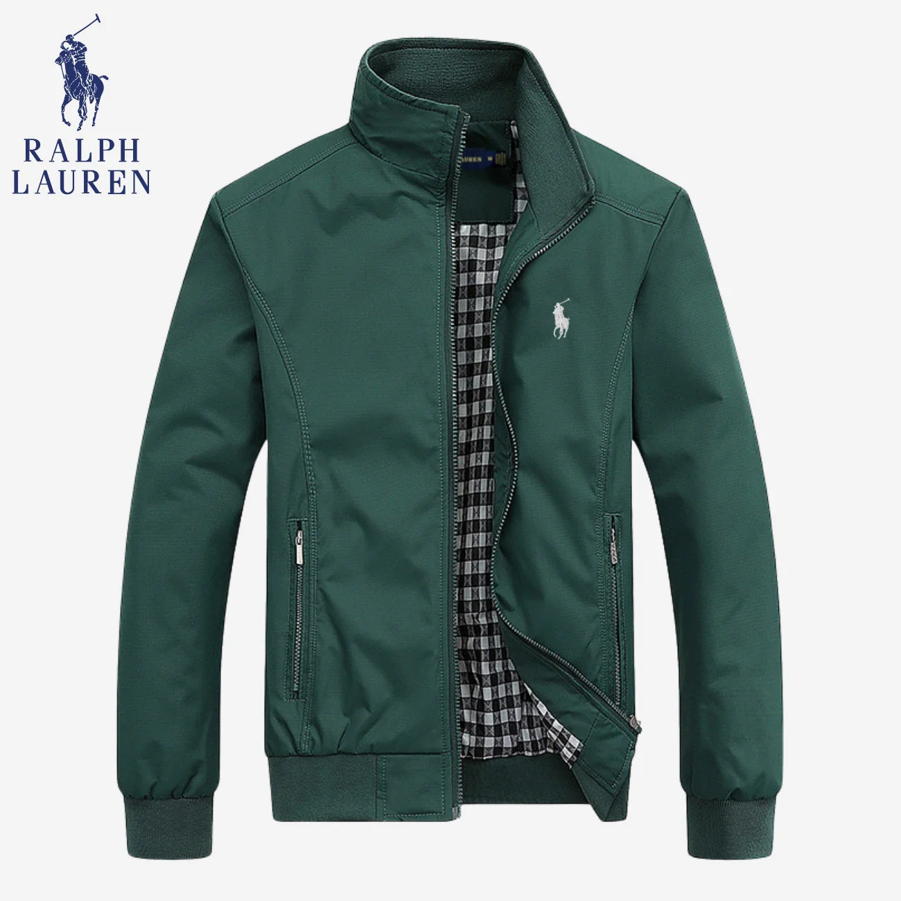 Casual Zip-Up Bomber || CLEARANCE PRICE - Image 4