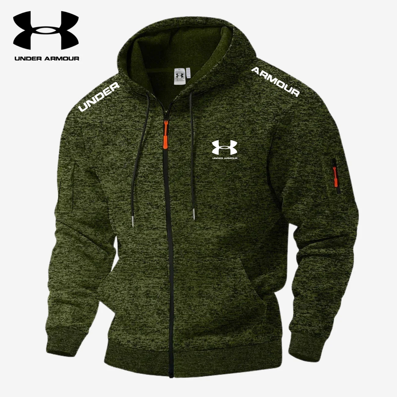 Casual Zip-Up Hoodie || Warehouse Clearance - Image 4