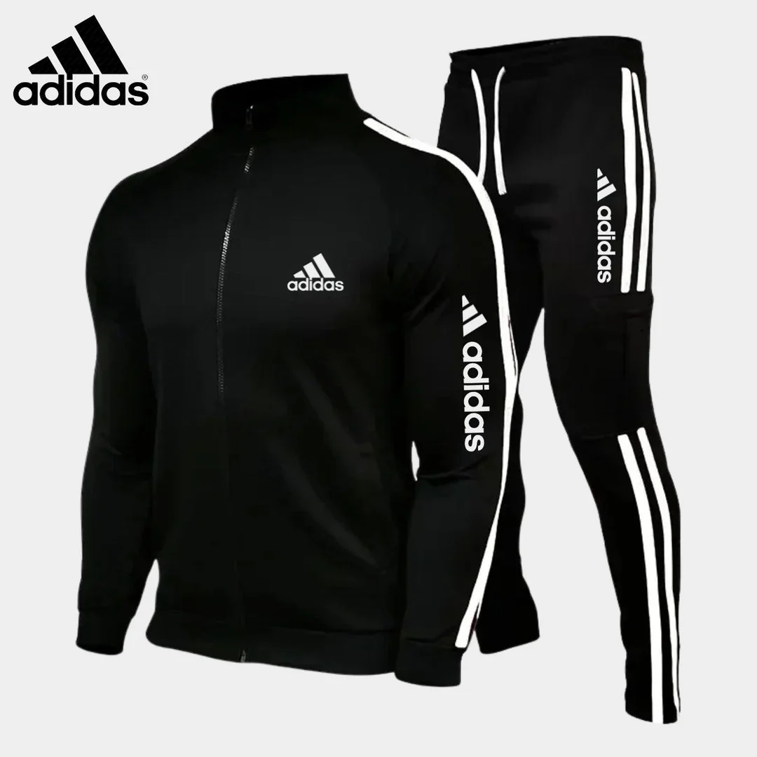 Casual Zip-Up Tracksuit || CLEARANCE PRICE - Image 2
