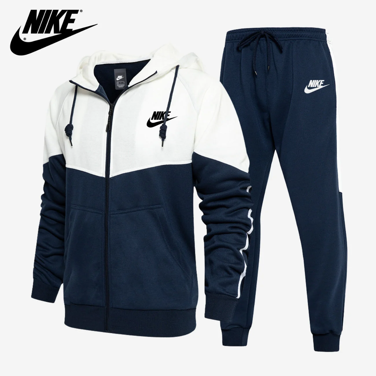 Casual Zip-Up Tracksuit || CLEARANCE PRICE