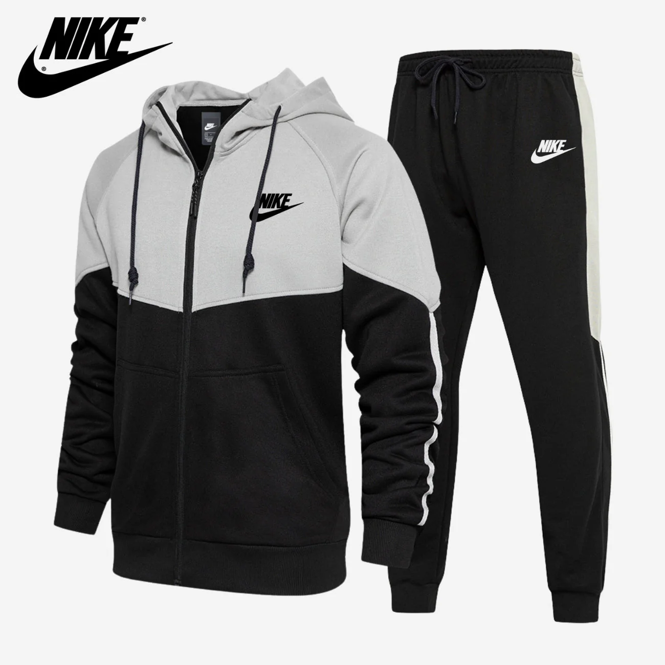 Casual Zip-Up Tracksuit || CLEARANCE PRICE - Image 2
