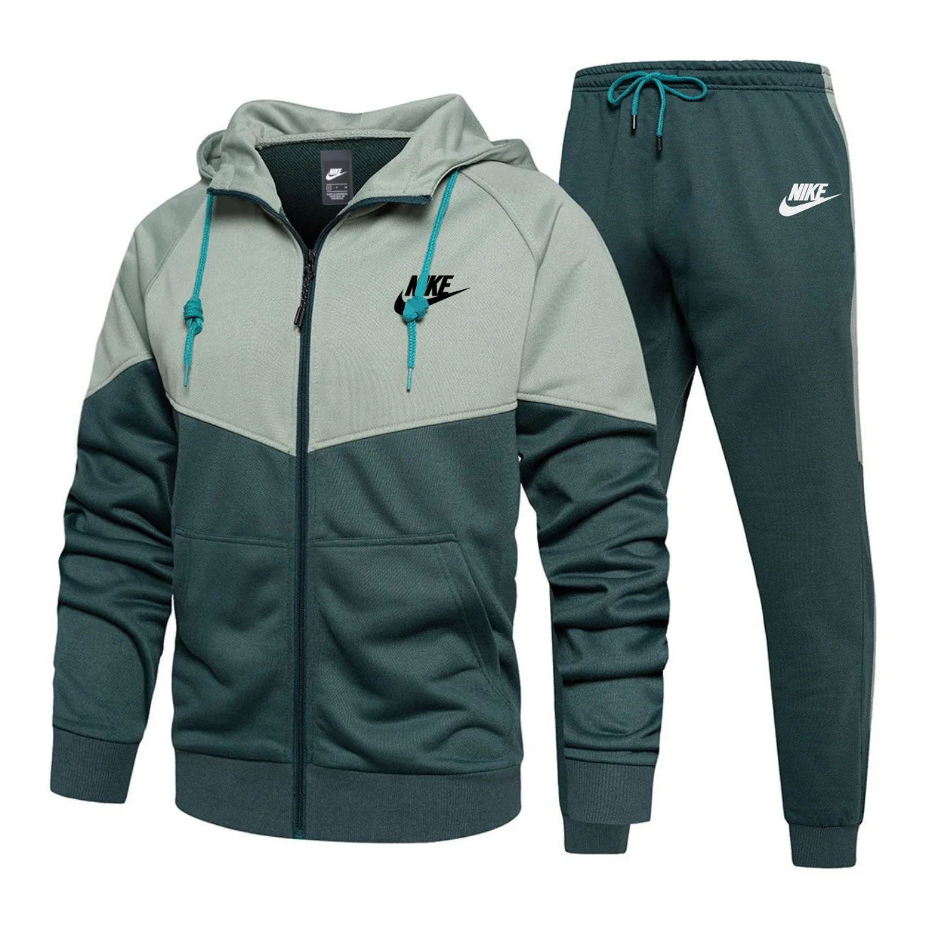 Casual Zip-Up Tracksuit - CLEARANCE PRICE - Image 3