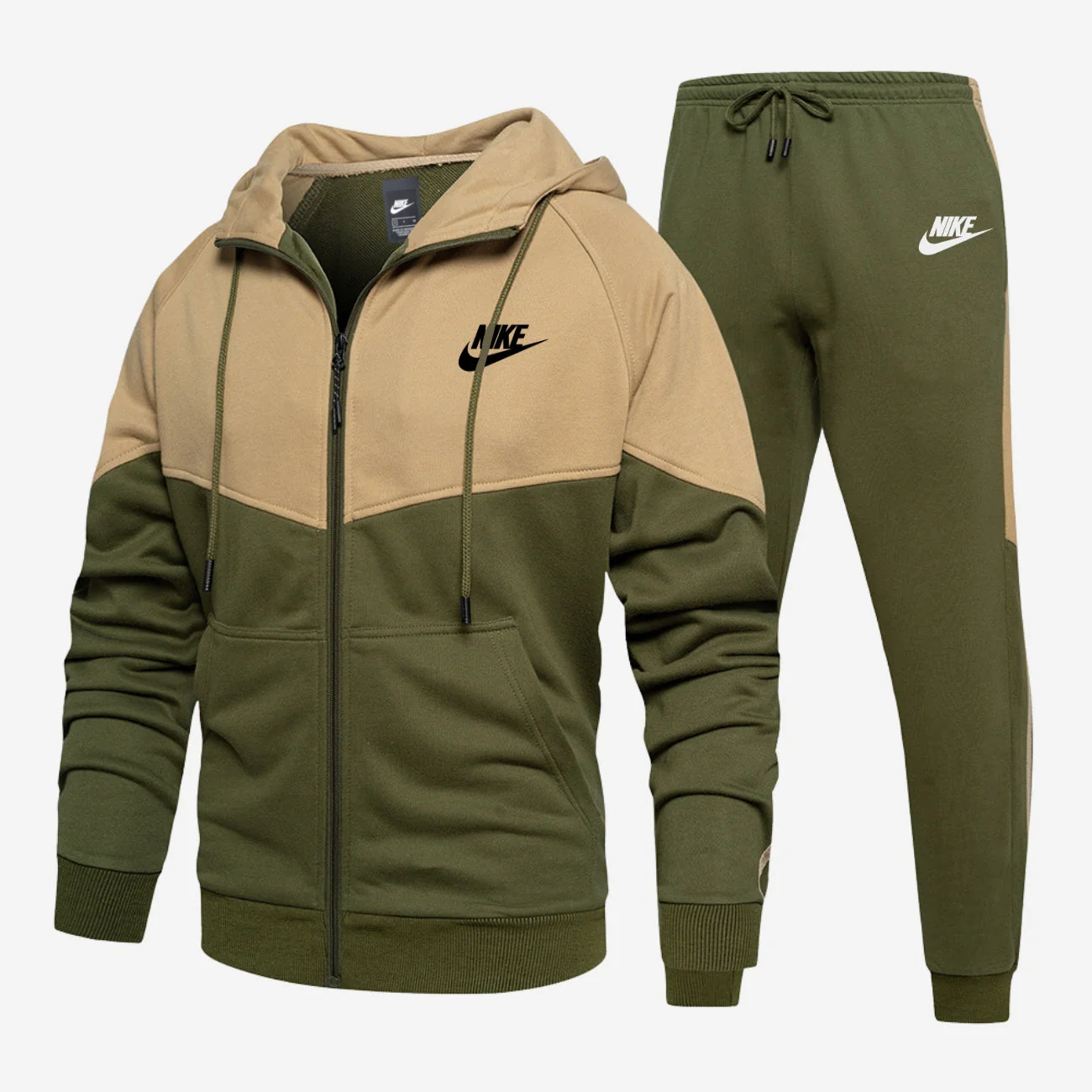 Casual Zip-Up Tracksuit - CLEARANCE PRICE - Image 4