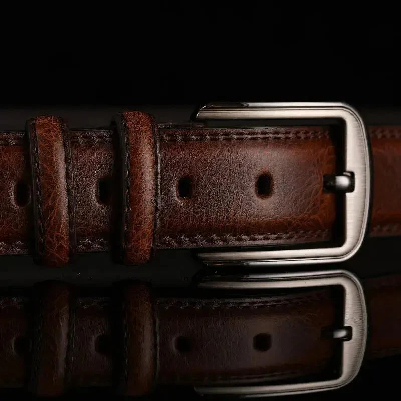 Cavalier Full-Grain Leather Belt - Image 6