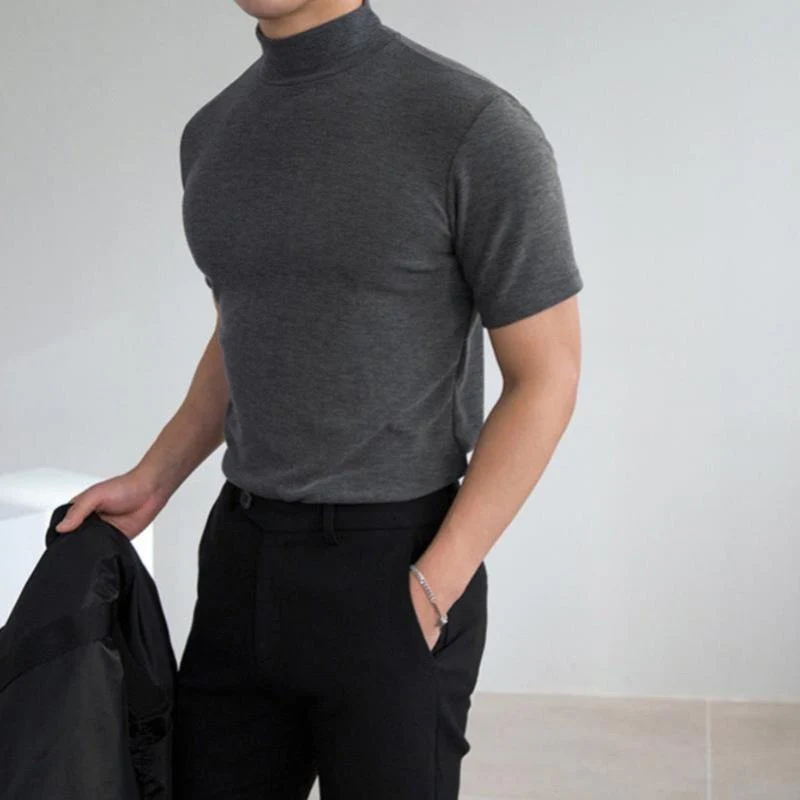 CHARLES MOCK NECK SHIRT - Image 3