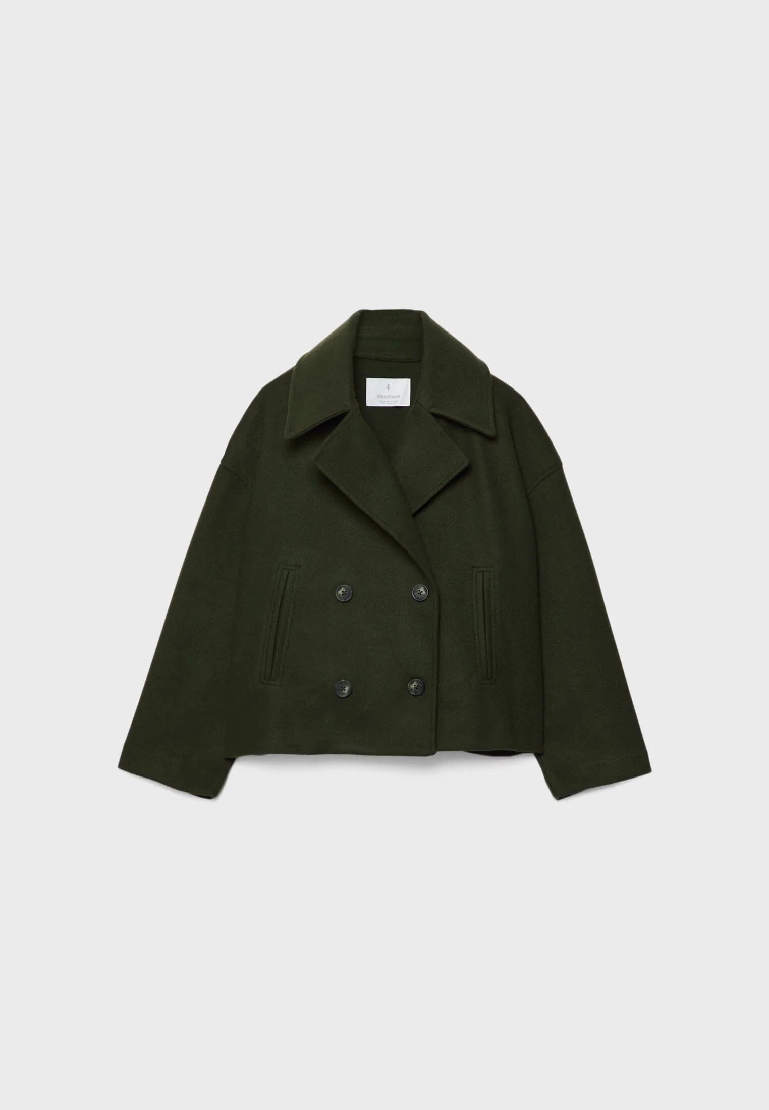 Charlotte – Women’s Cropped Double-Breasted Jacket - Image 3