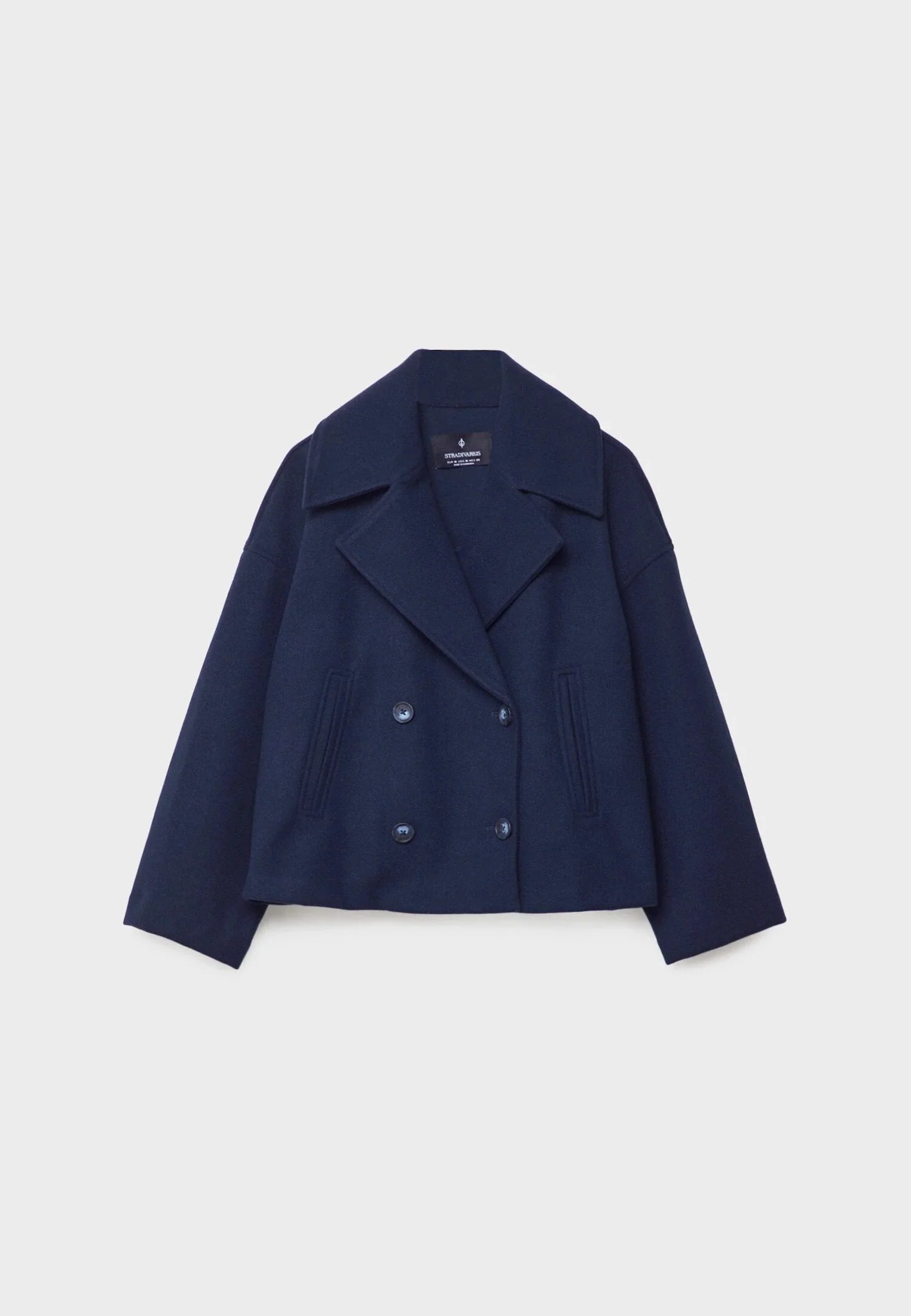 Charlotte – Women’s Cropped Double-Breasted Jacket - Image 4