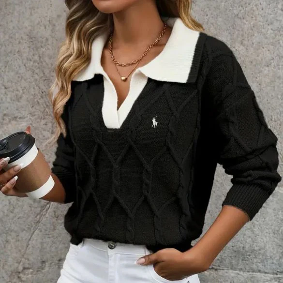 Classic Cable-Knit Sweater || Clearance Sale