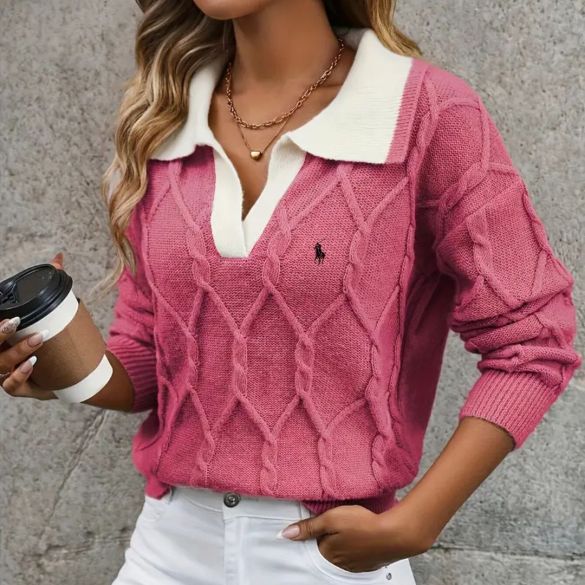 Classic Cable-Knit Sweater || Clearance Sale - Image 3