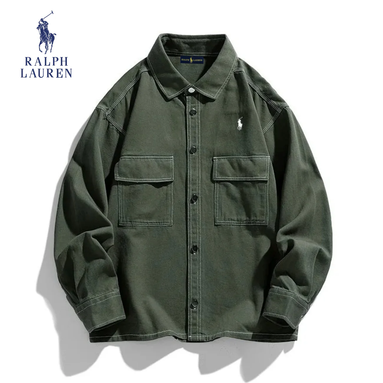 Classic Cotton Shirt Jacket || Clearance Sale - Image 3