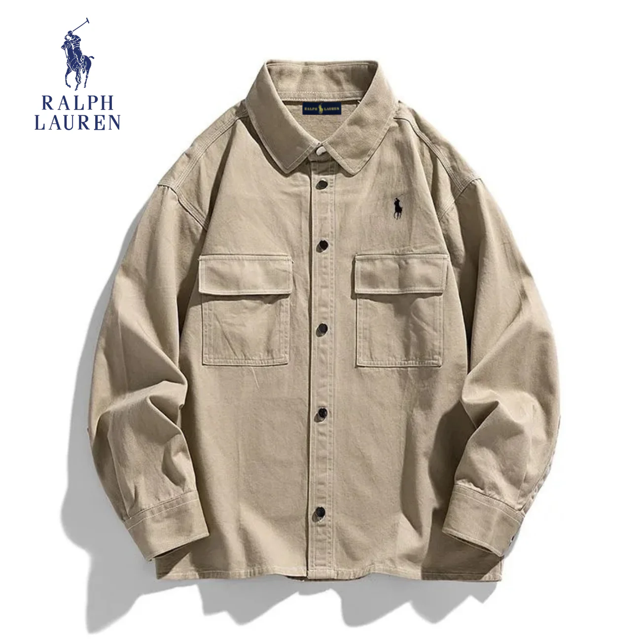 Classic Cotton Shirt Jacket || Clearance Sale - Image 4