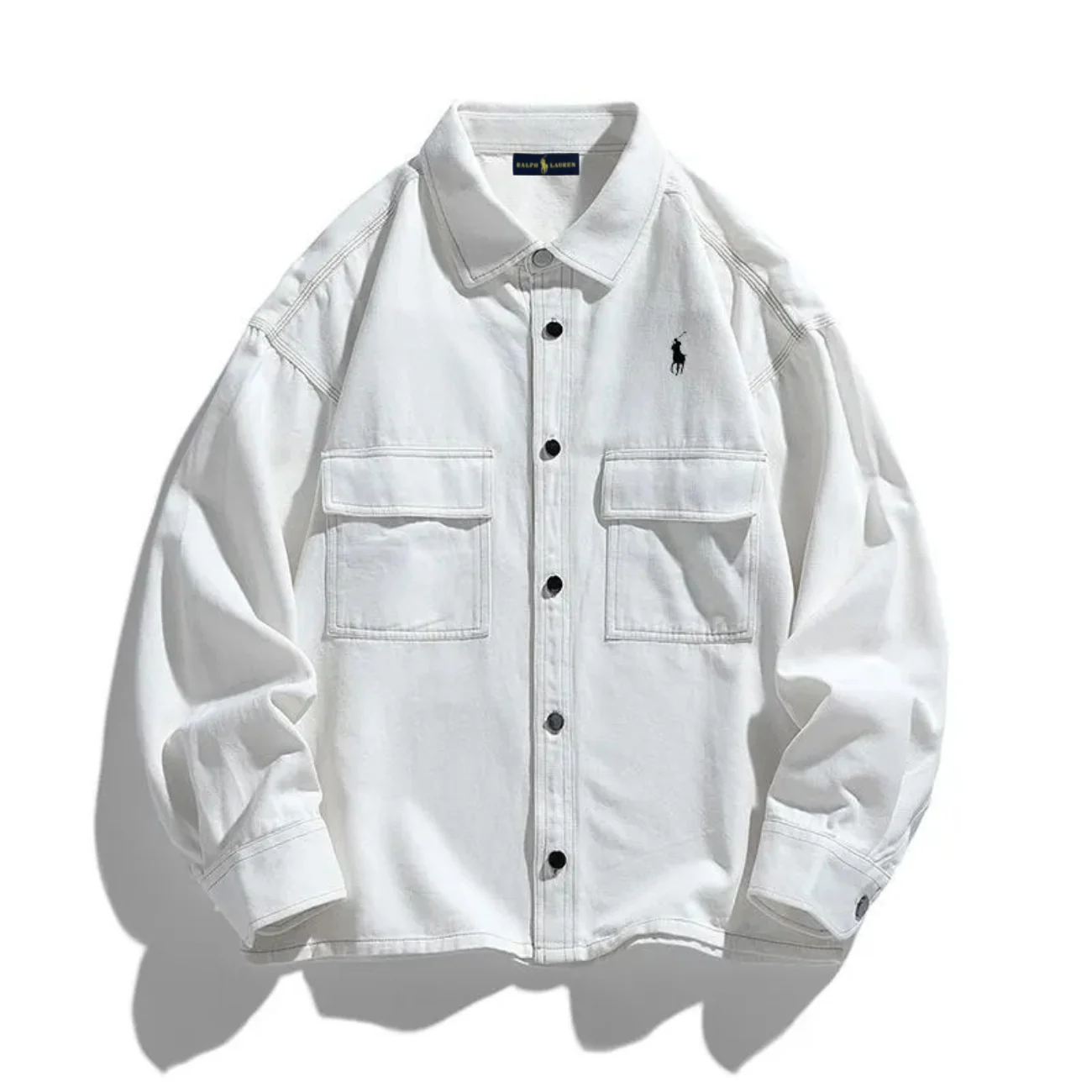Classic Cotton Shirt Jacket || Clearance Sale - Image 2