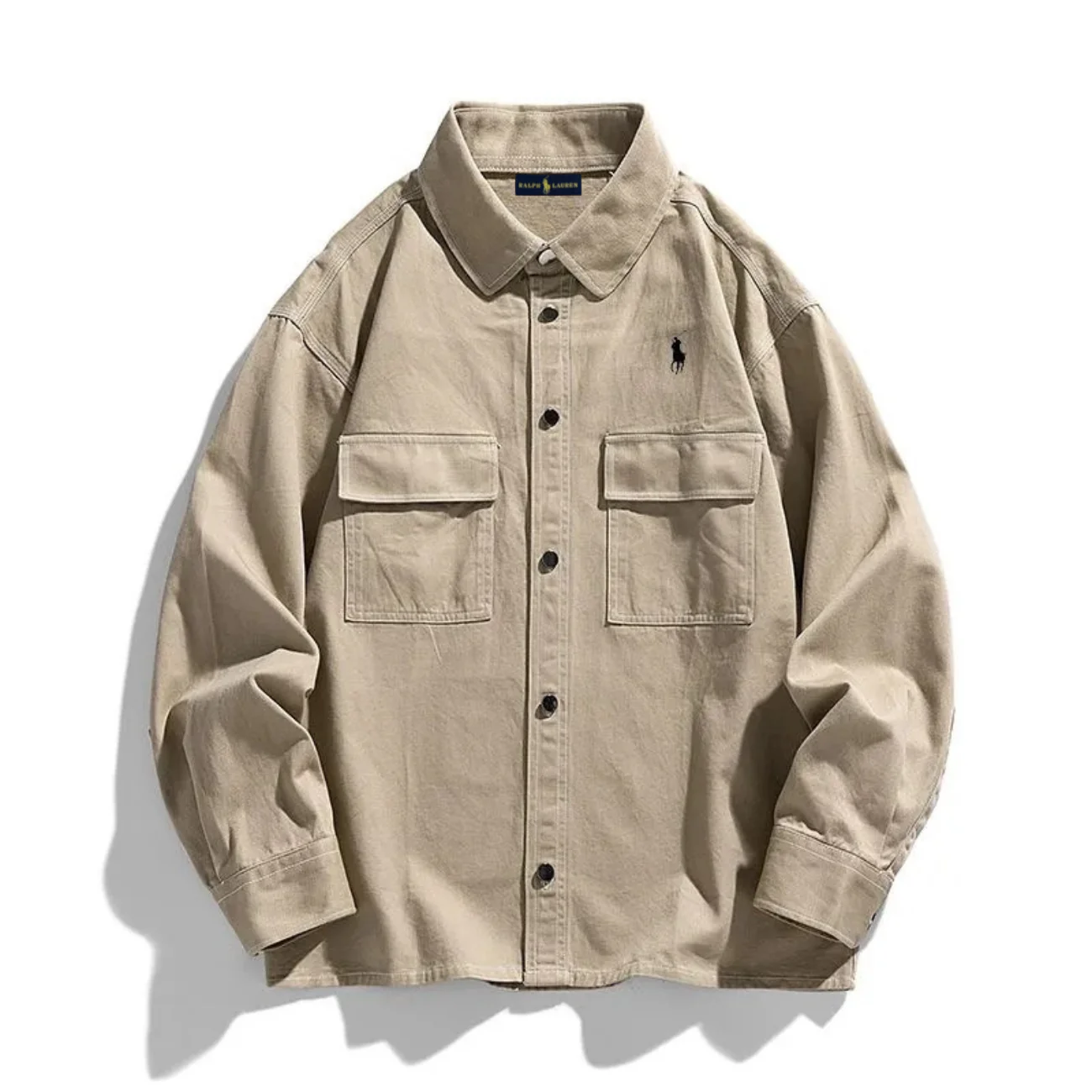 Classic Cotton Shirt Jacket || Clearance Sale - Image 4