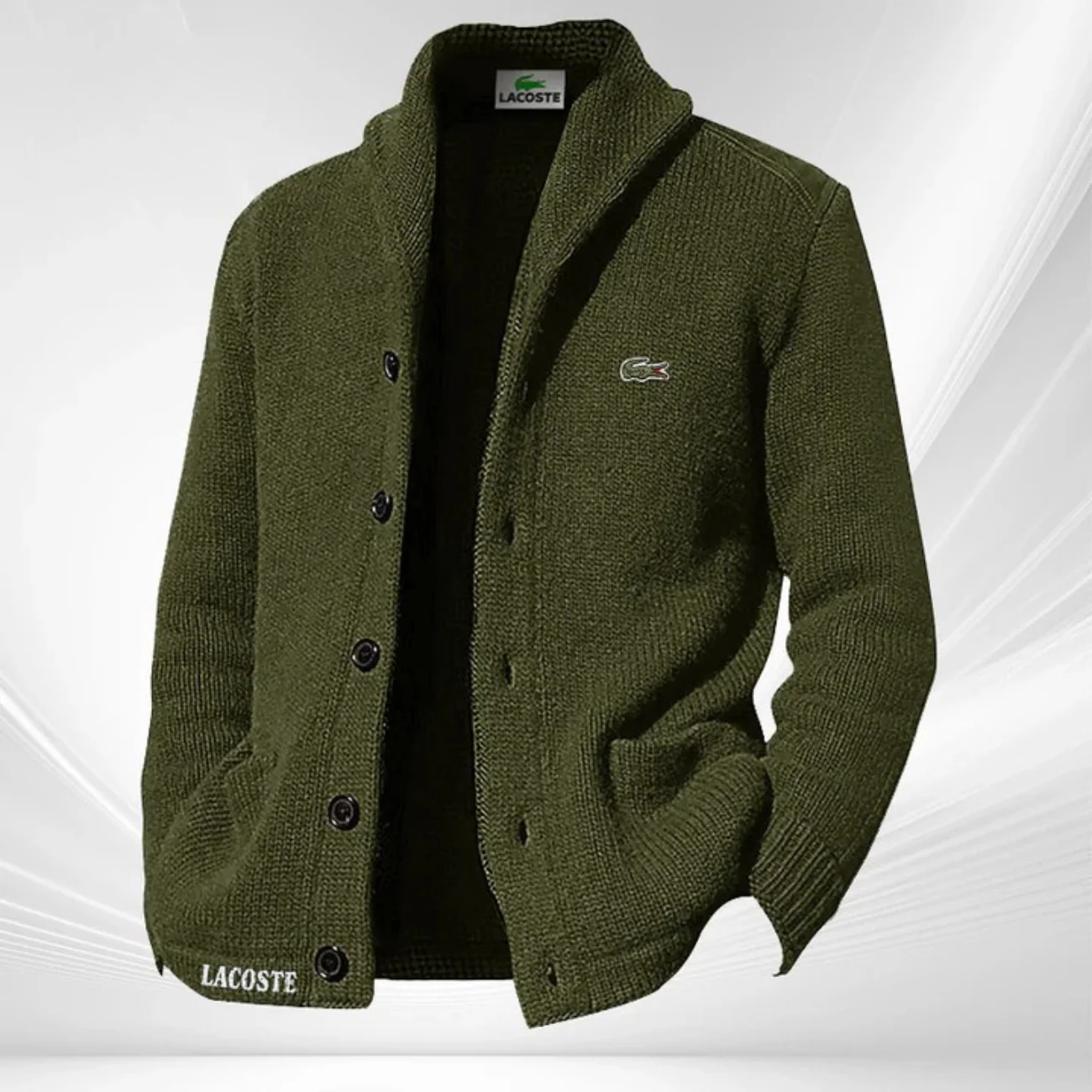 Classic Knitted Cardigan Sweatshirt - Clearance Sale - Image 4
