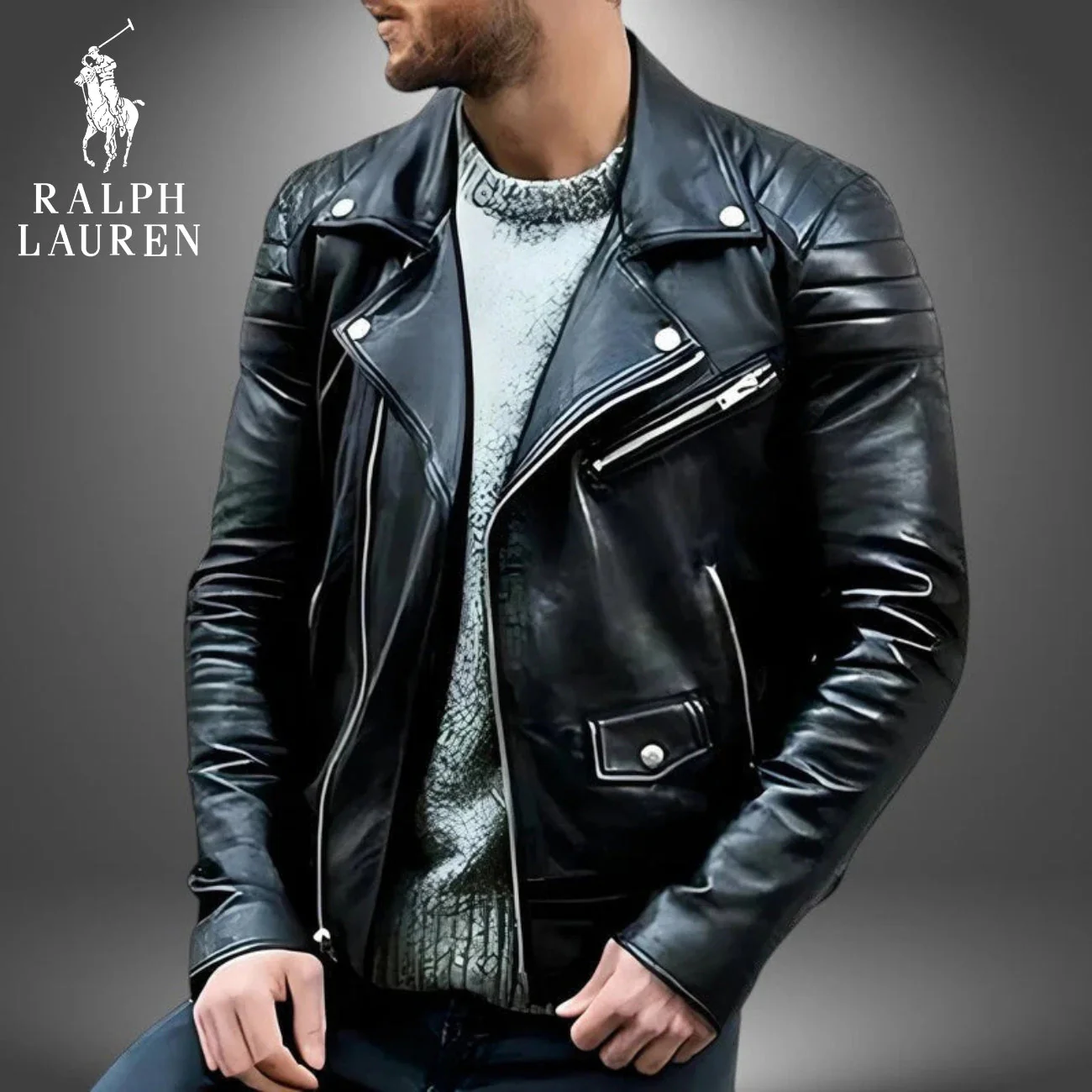 Classic Leather Jacket || Clearance Sale