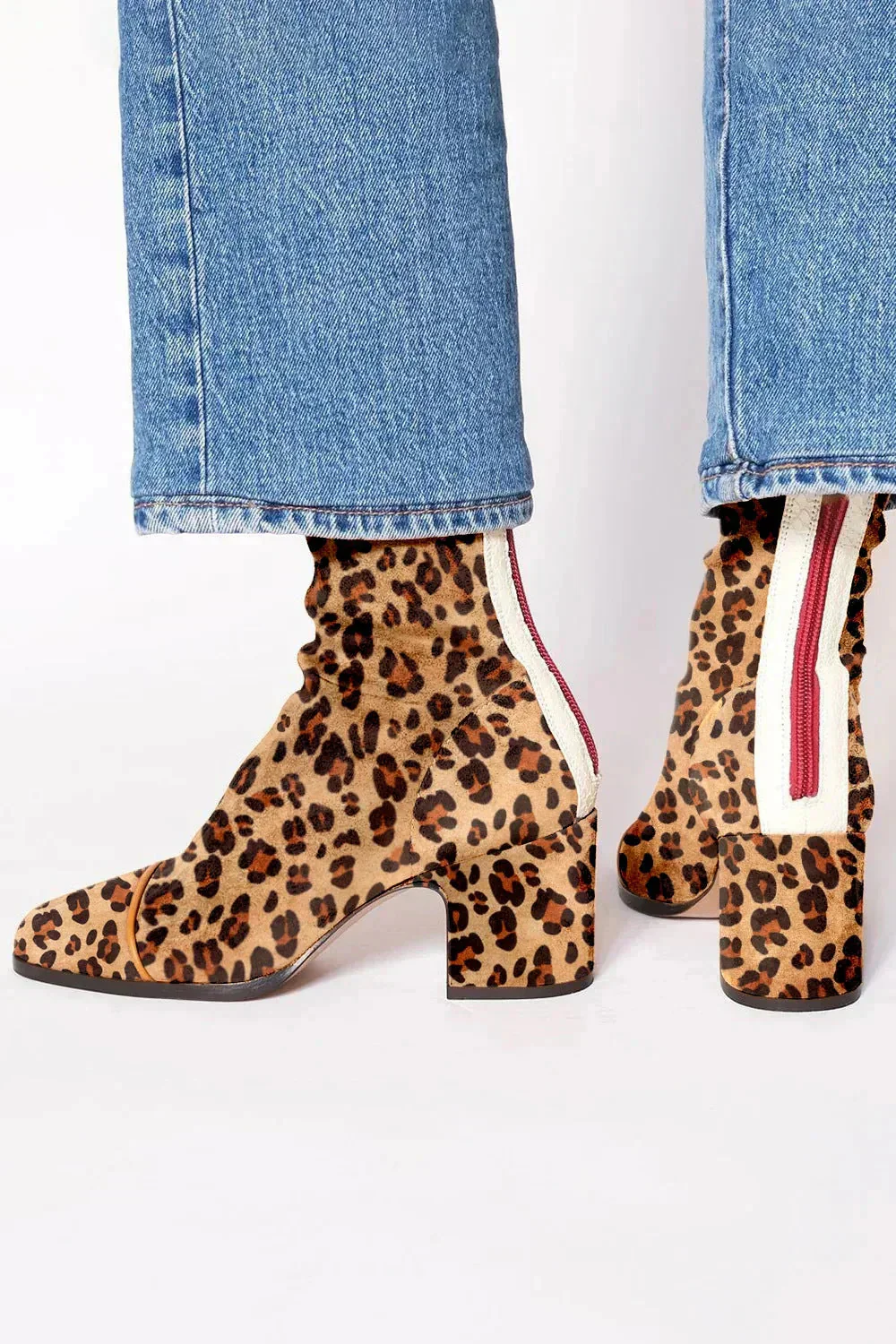 Classic Suede Ankle Boots - Clearance Sale - Image 5