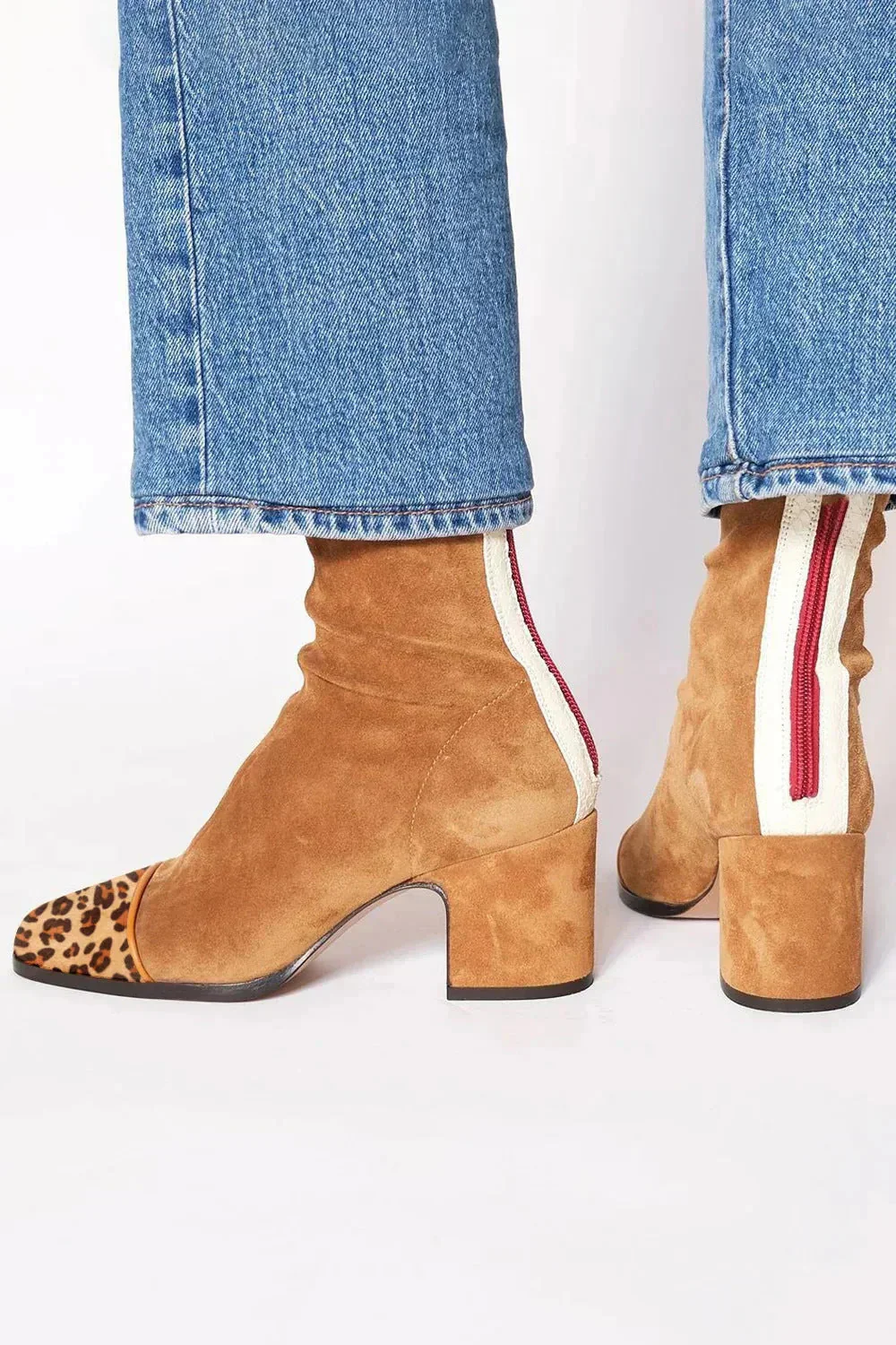 Classic Suede Ankle Boots - Clearance Sale - Image 6