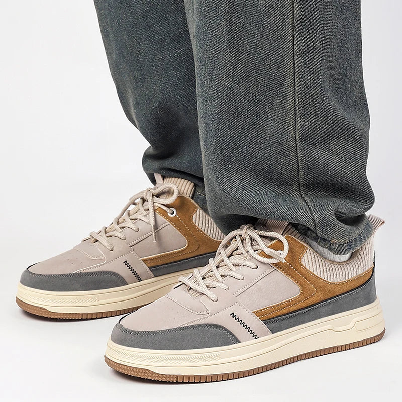 Harrison Patchwork Sneakers - Image 4
