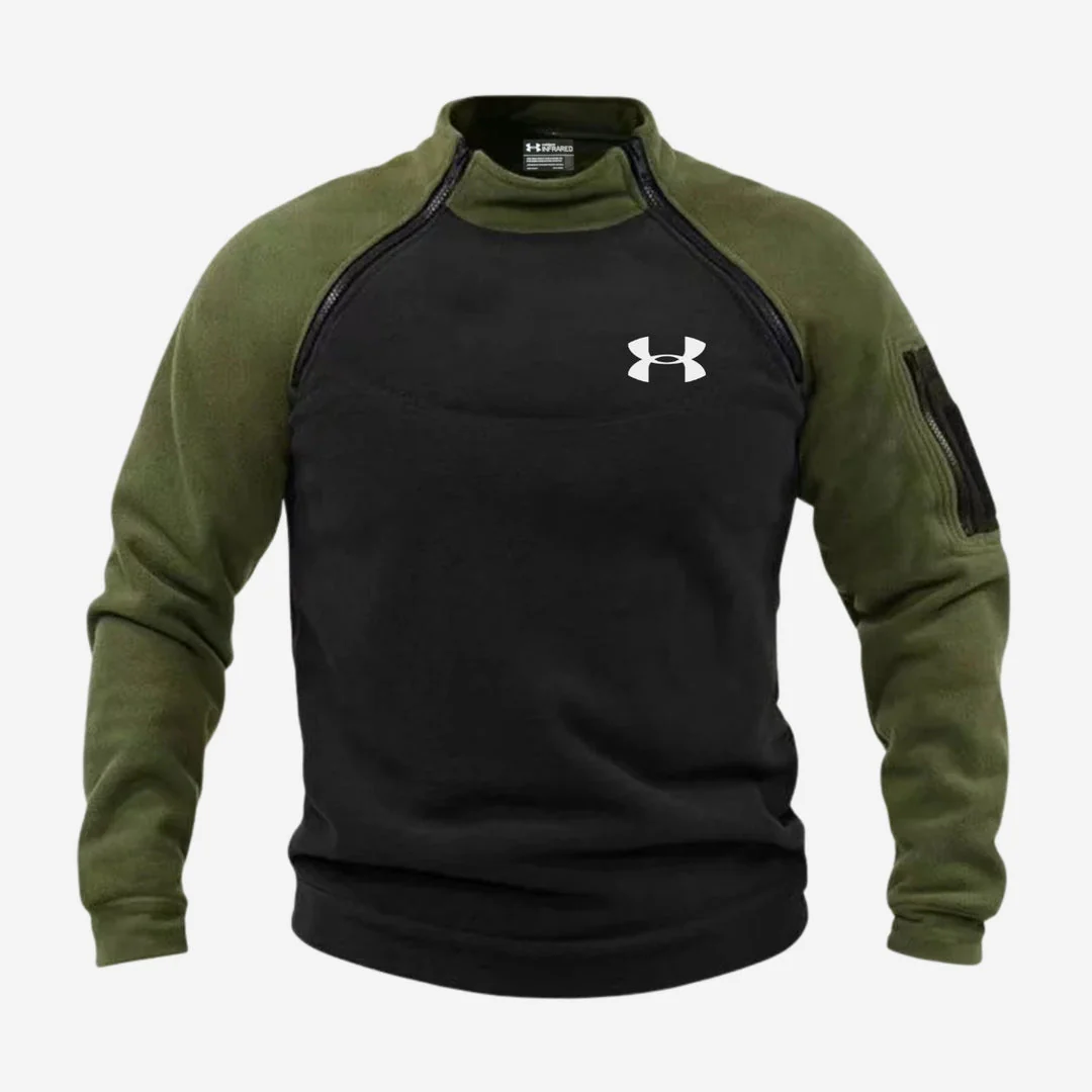 Colorblock Fleece Sweater - SALE