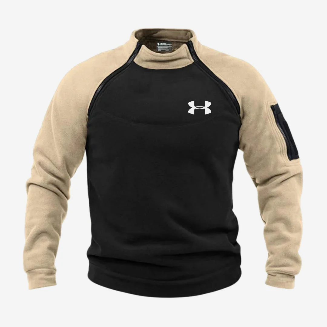 Colorblock Fleece Sweater - SALE - Image 4