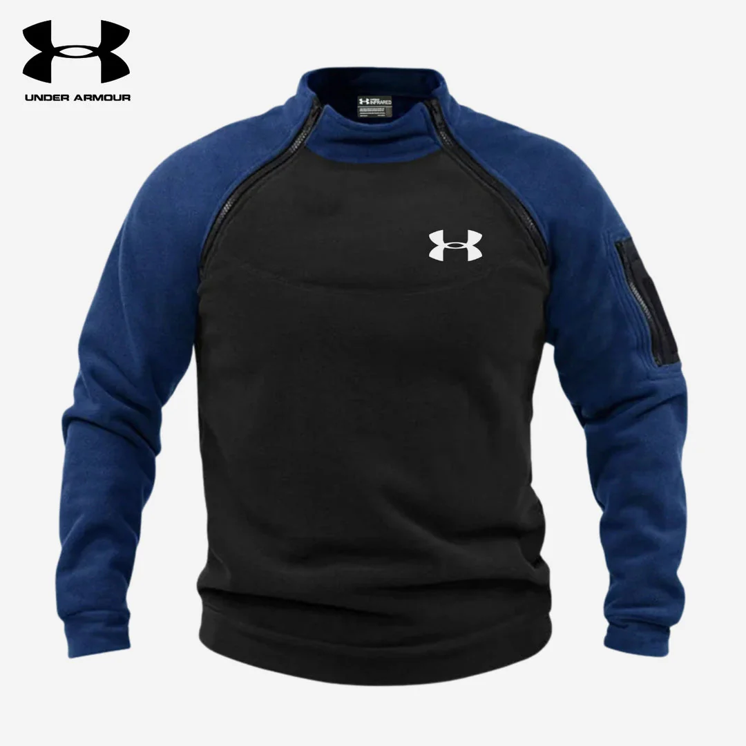 Colorblock Fleece Sweater || SALE - Image 3