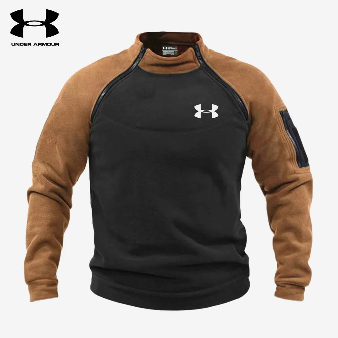 Colorblock Fleece Sweater || SALE - Image 5