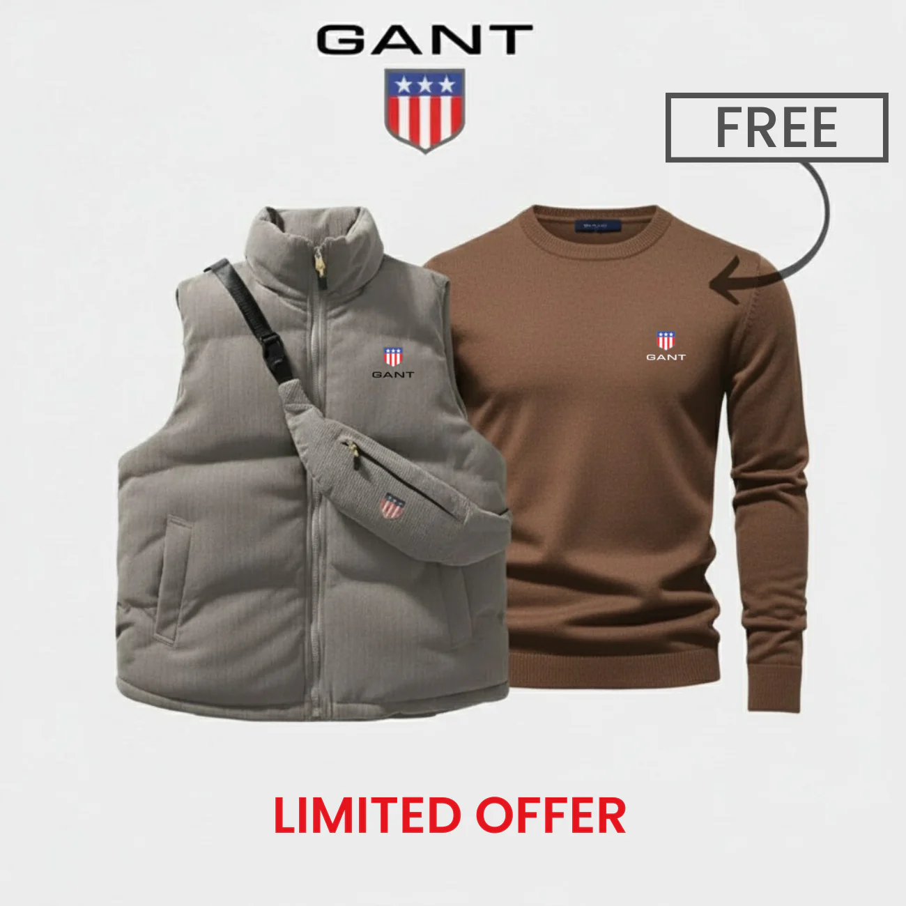 Comfort & Style: Vest + Sweater 1+1 Free Offer || Clearance Sale - Image 12