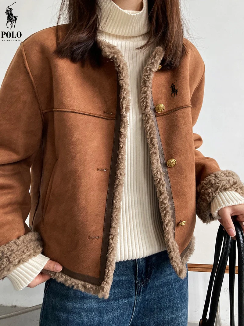 Comfortable Elegance || The Shearling-Trim Jacket
