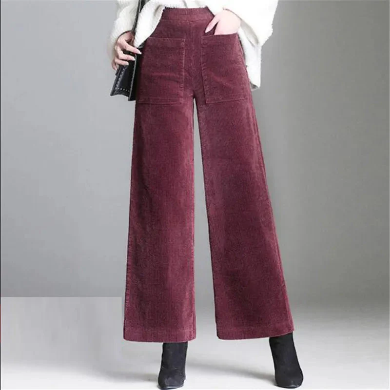 Corduroy Couture High-Waisted Trouser - Image 4