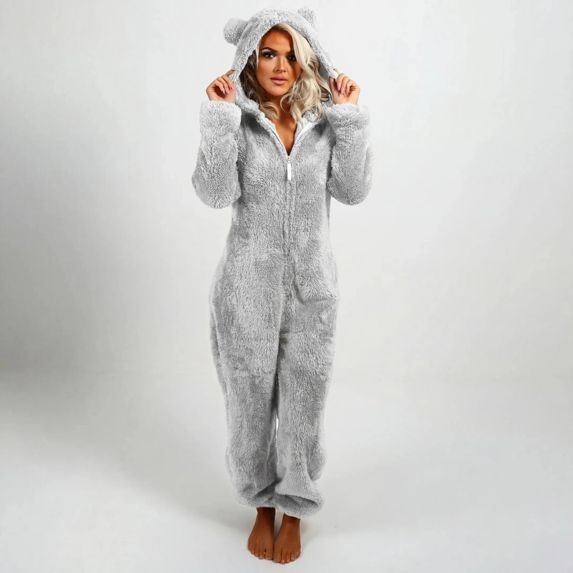 Cozy Bear Comfort Onesie || Clearance Sale - Image 4