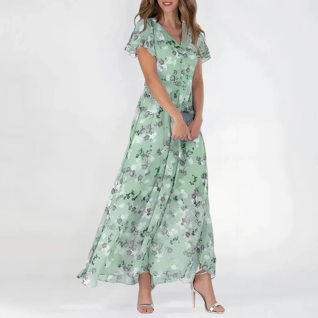 Daisy | Glamorous Tummy Flattering Dress - Image 3