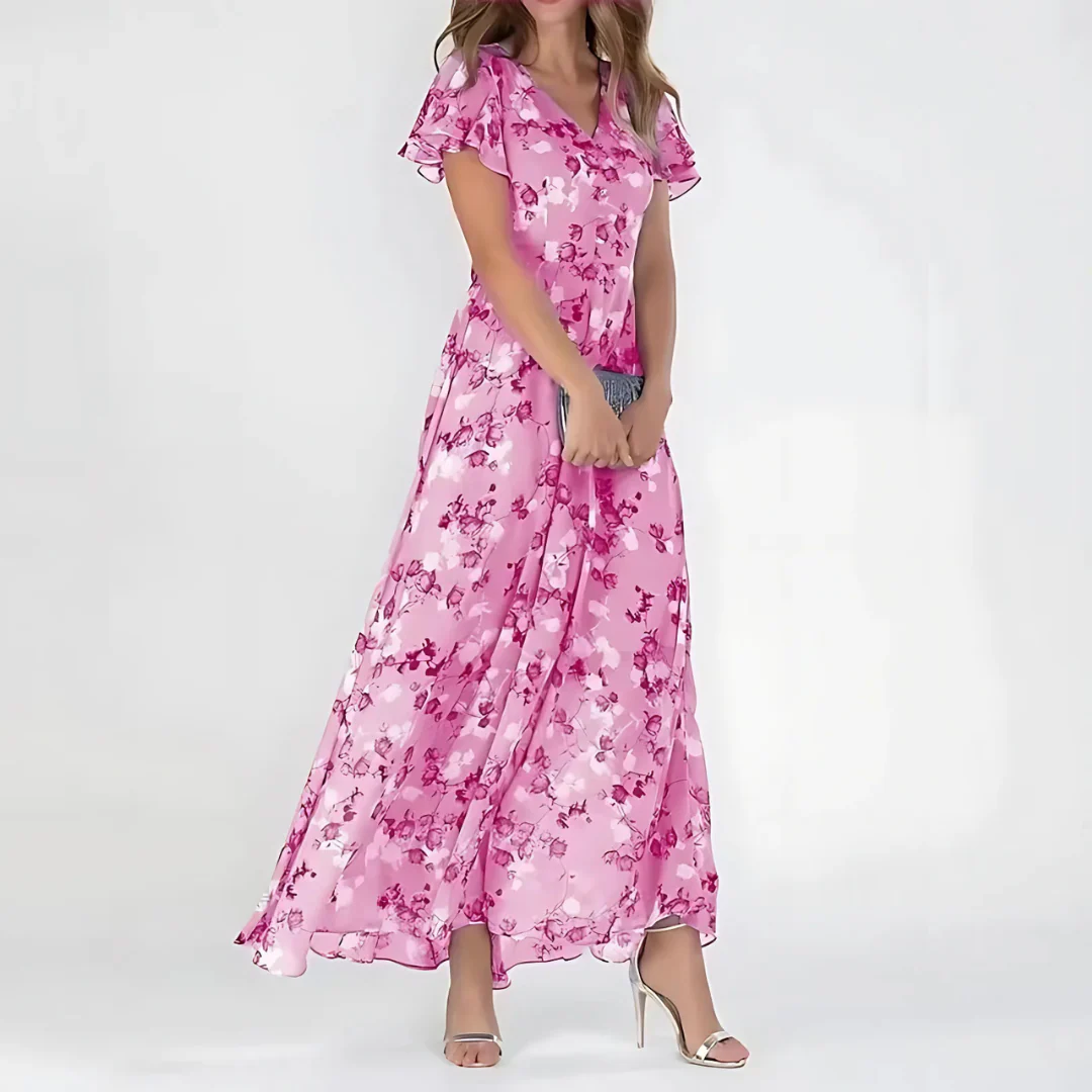 Daisy | Glamorous Tummy Flattering Dress - Image 4