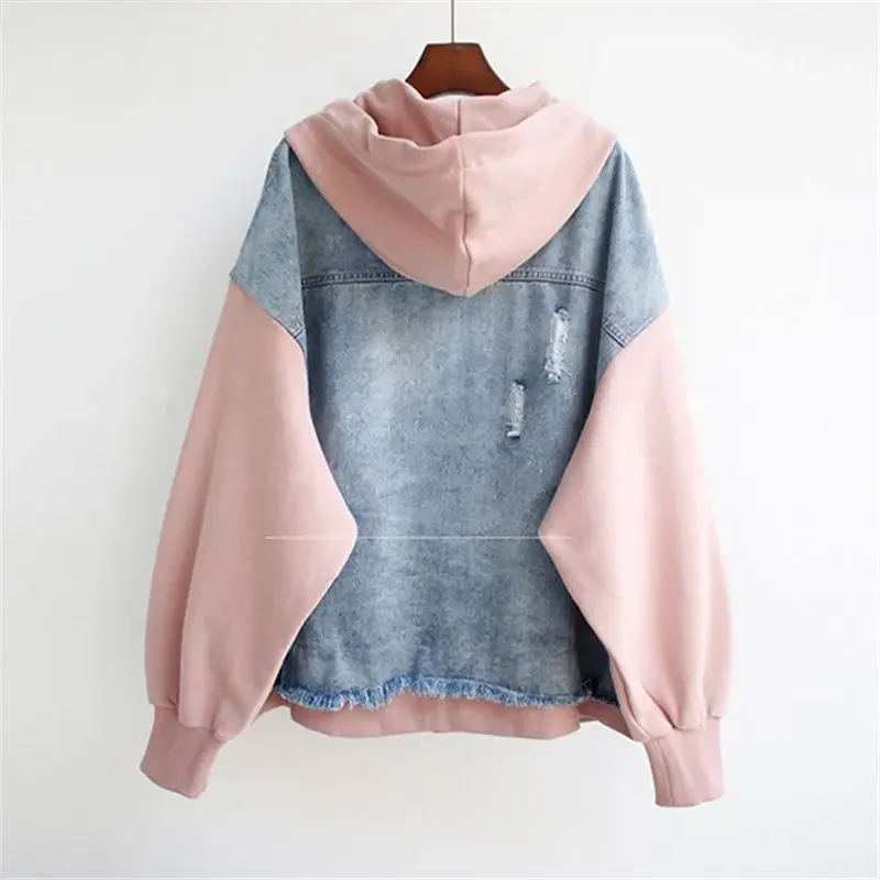The Wanderer Denim Hoodie - Image 3